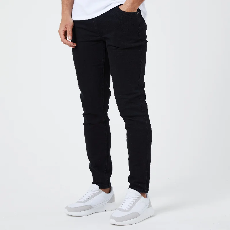 Slim-Fit Men's JeansSlim Fit Jean | Black Wash