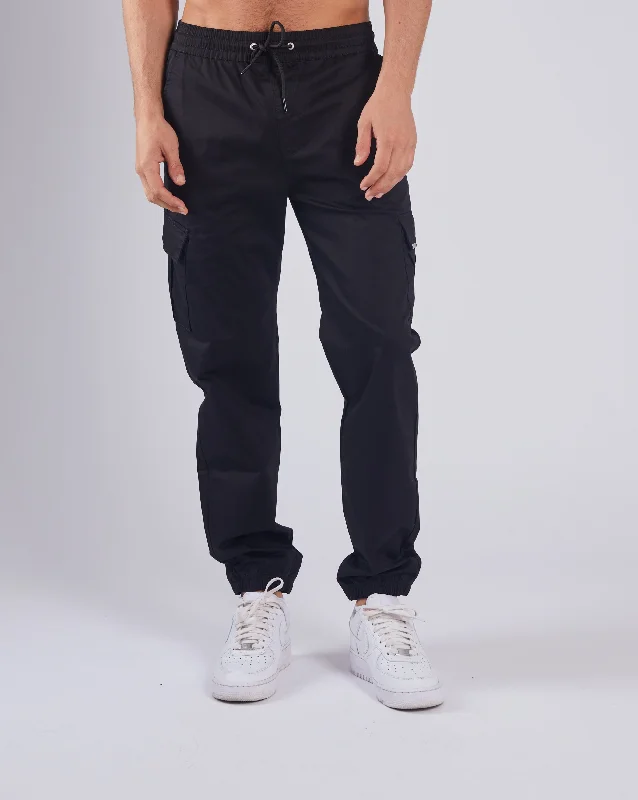 Trendy Men's JeansDillon Cargo Jogger New Black