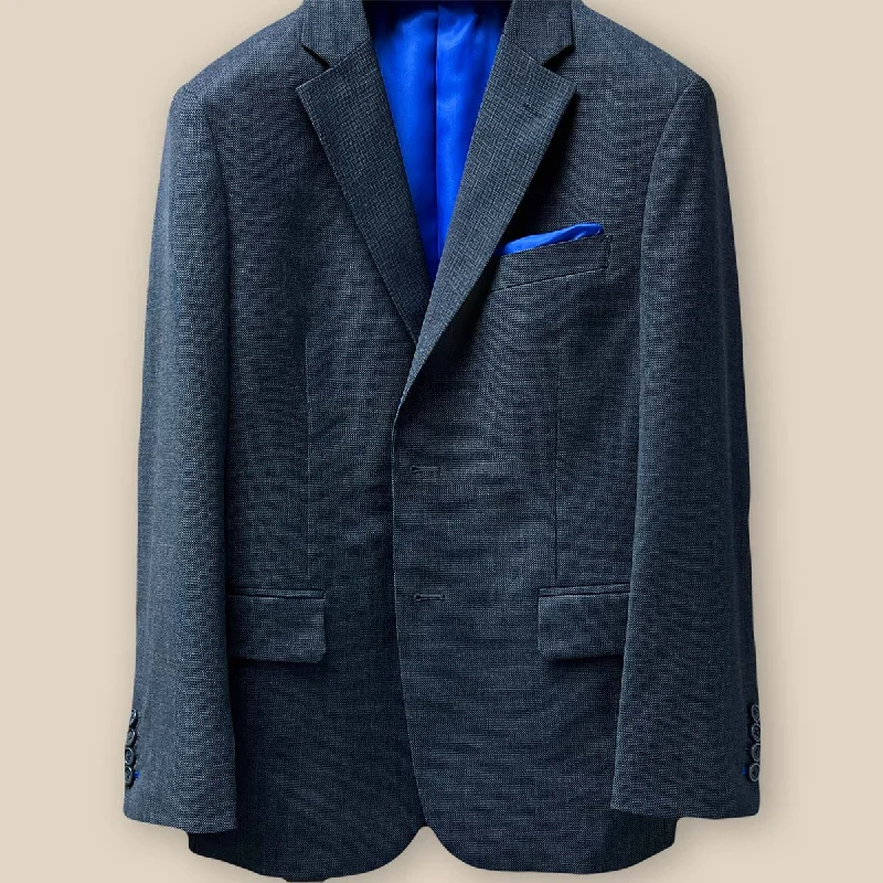 Westwood Hart Dark Grey Birdseye Suit