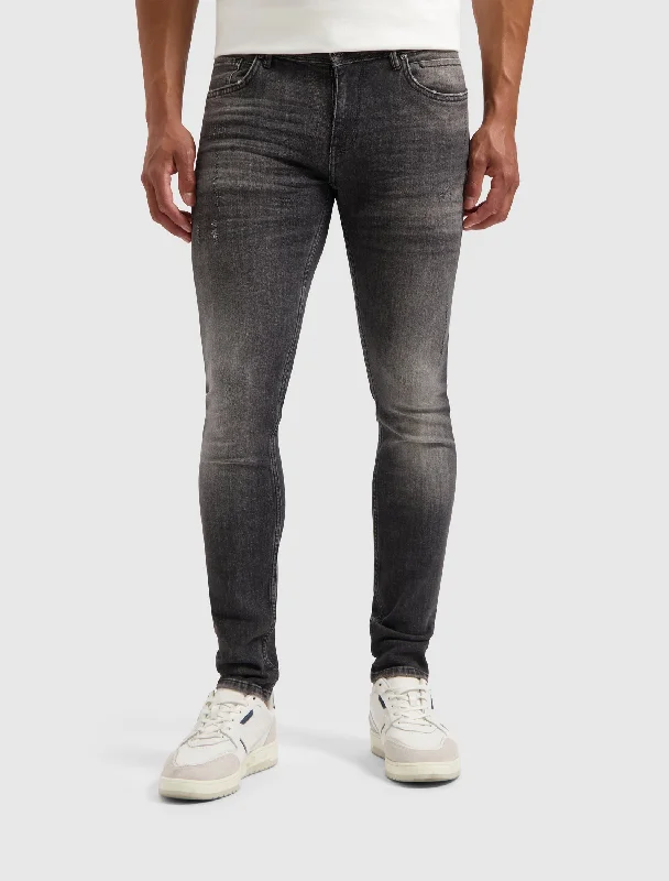 Men's Straight-Leg JeansThe Jone Skinny Fit Jeans | Denim Mid Grey