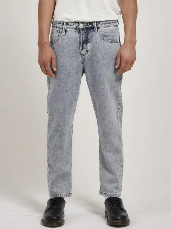 Light Wash Men's JeansChopped Denim Jean - Garage Blue