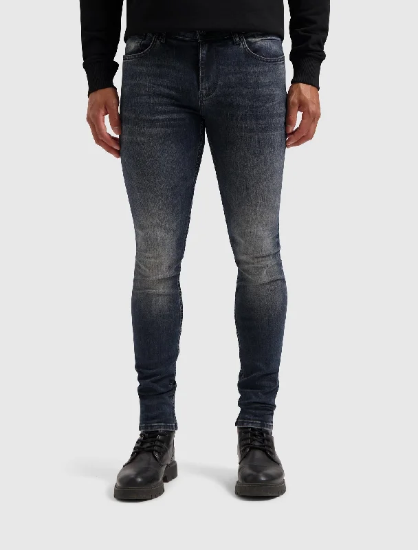 Men's Tapered JeansThe Jone Skinny Fit Jeans | Denim Blue Grey