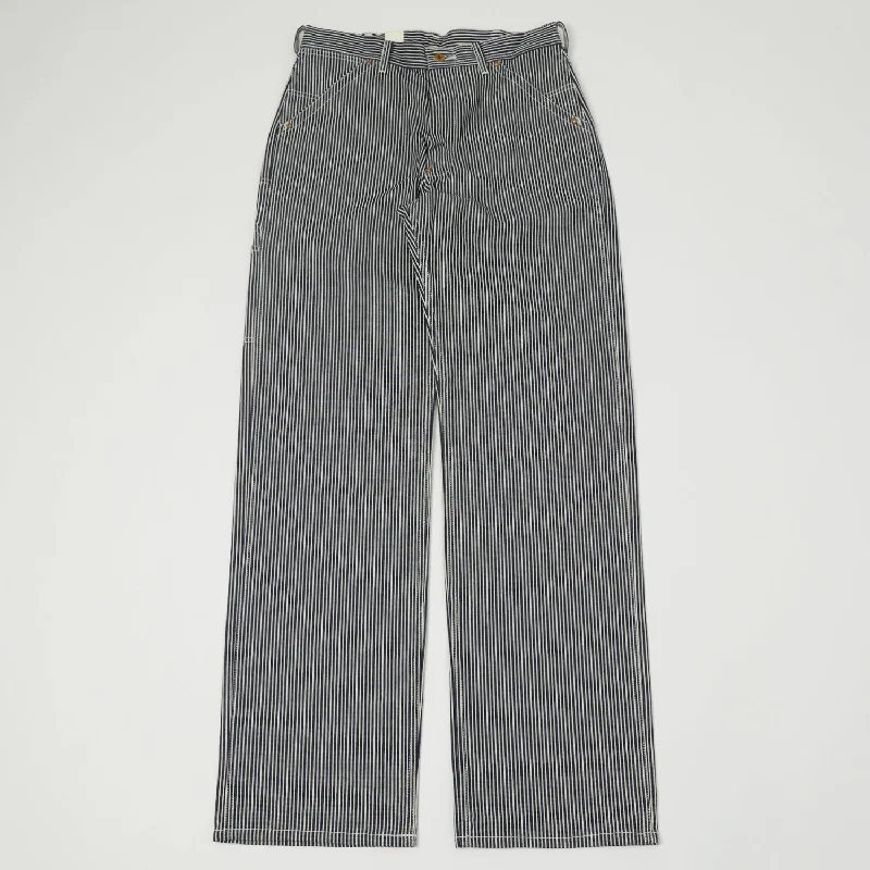 Rip and Tear Men's JeansLee Archives 1949 'Dungaree' 191B Wide Straight Trouser - Hickory Stripe Raw