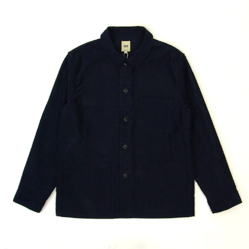 Navy French Moleskin Jacket