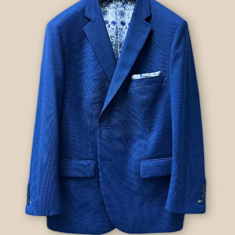 Westwood Hart Blue Birdseye Suit