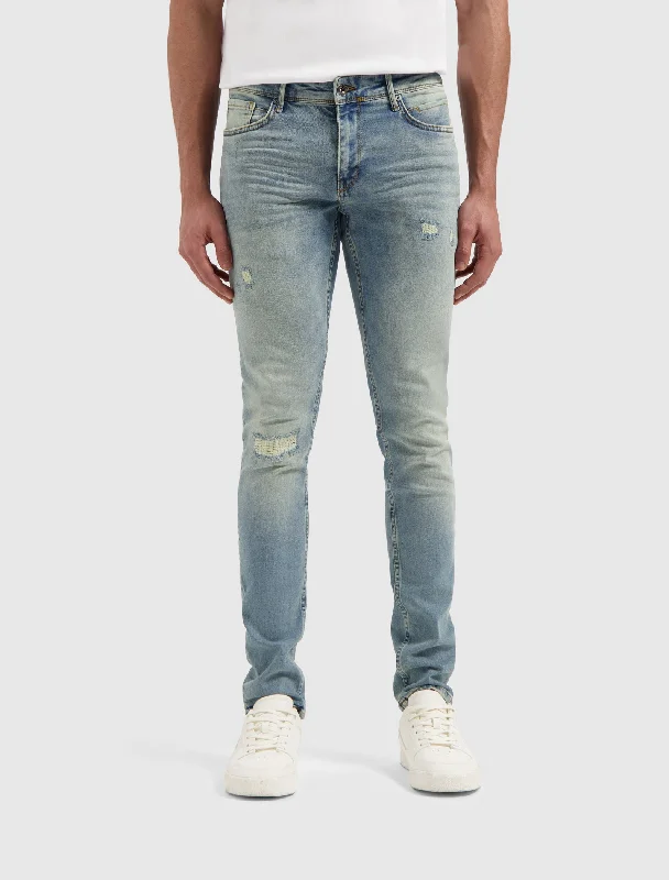 New Arrival Designer Men's JeansThe Jone Skinny Fit Jeans | Denim Blue Green