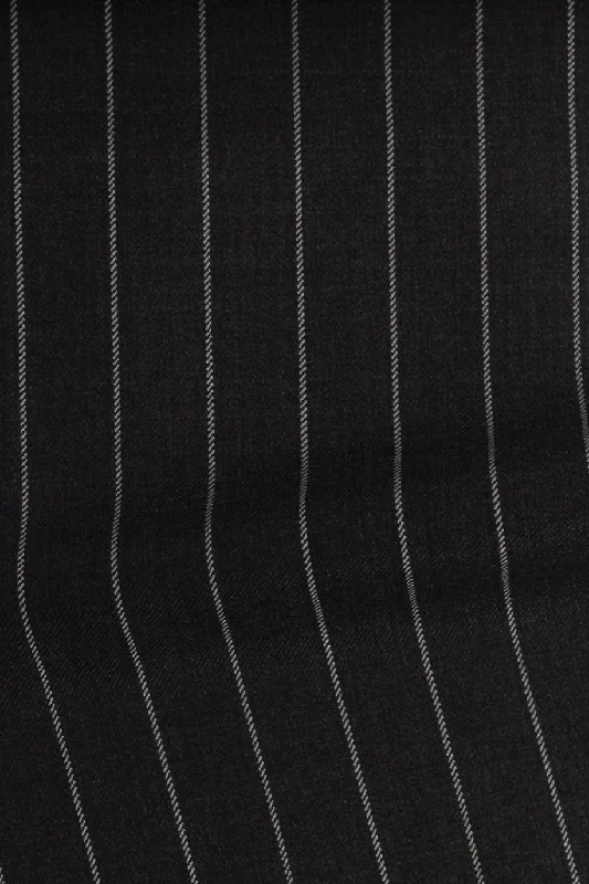 Charcoal Chalkstripe