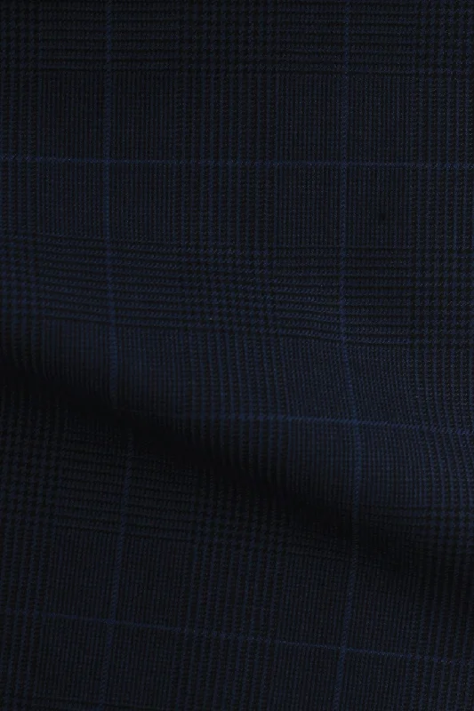 Navy Glenplaid