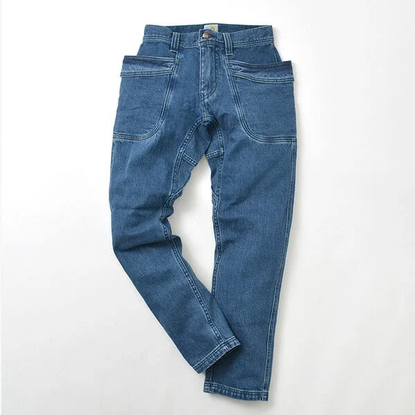 Jeans for Men with Skinny LegsGOHEMP / Vendor Tapered Slim Pants / Used Wash