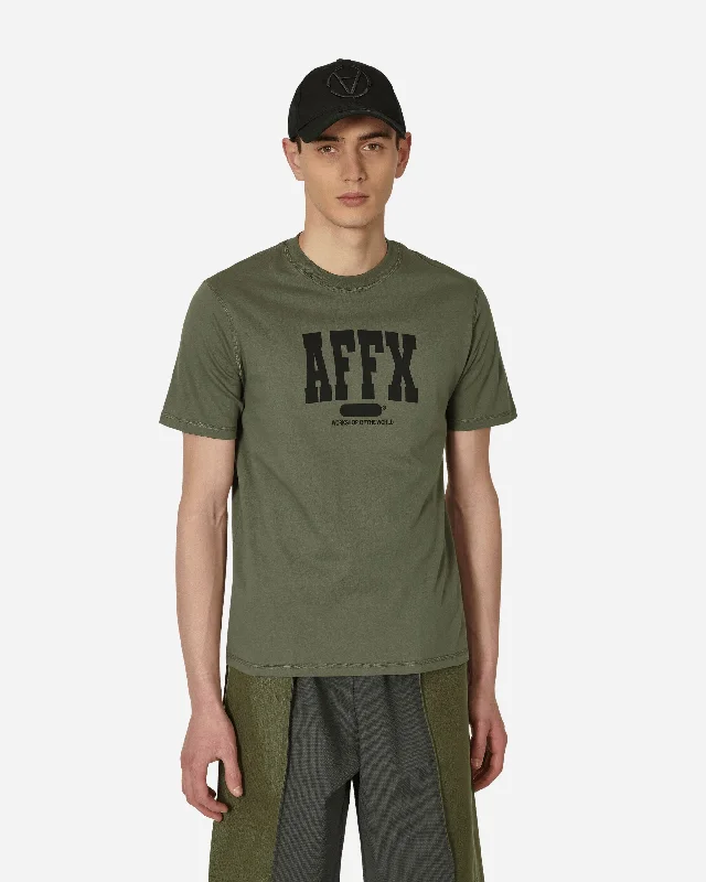 Lightweight Men's Linen ShirtsVarsity T-Shirt Green