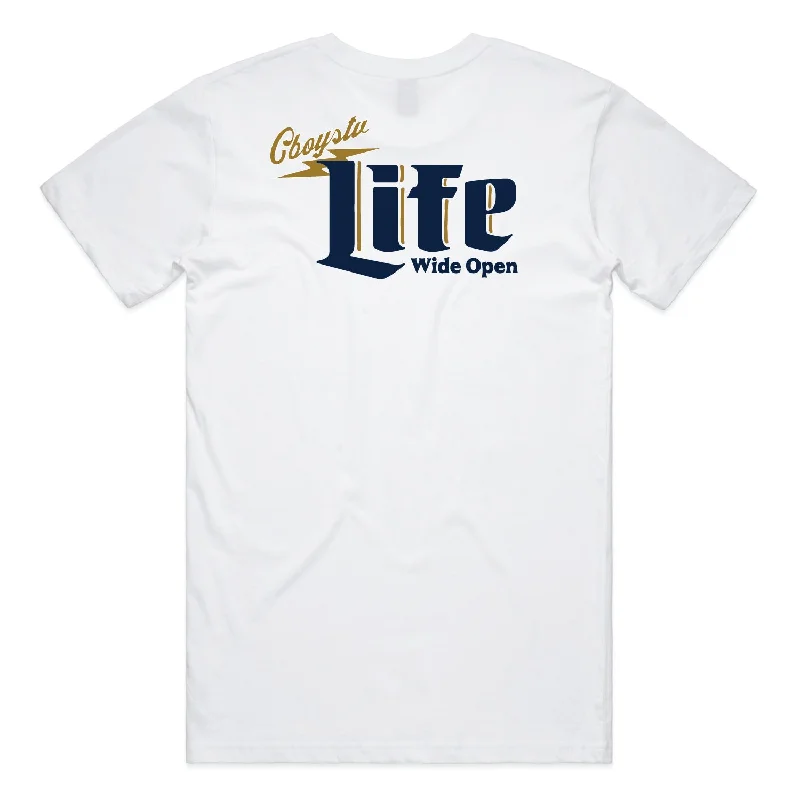 Men's Shirts with Tab CollarsCBoysTV Life Tee