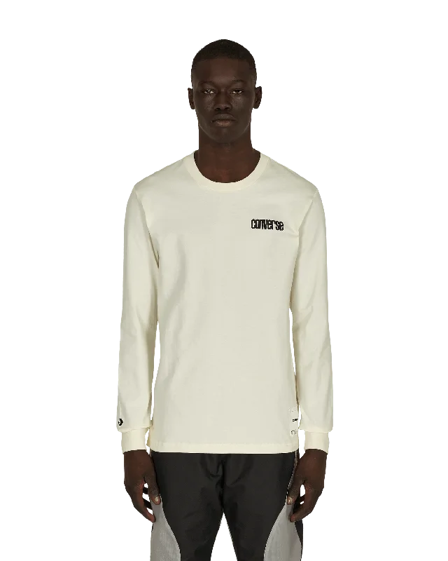 Men's Shirts with Graphic PrintsSlam Jam Long Sleeve T-Shirt Beige