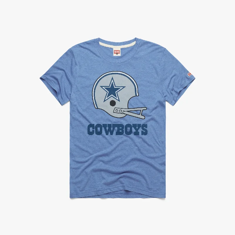 Men's Shirts with Double-Breasted DesignsDallas Cowboys Big Helmet