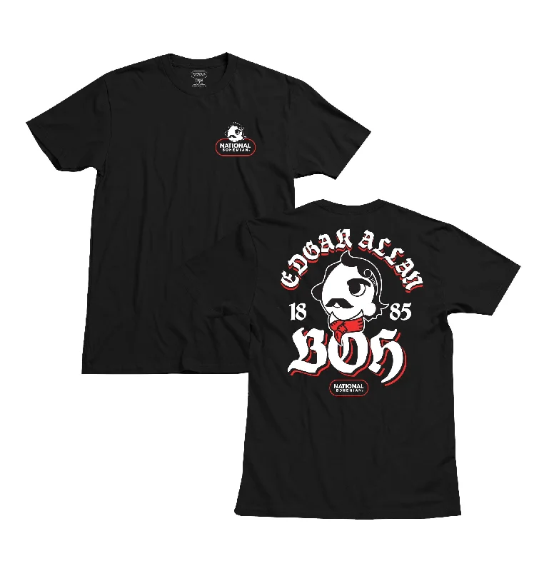 Men's Shirts with Graphic PrintsEDGAR ALLAN BOH TEE - BLACK