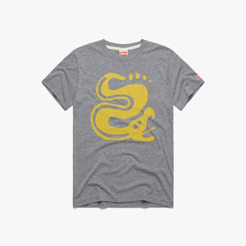 Men's Shirts with Hidden ButtonsHidden Temple Silver Snakes