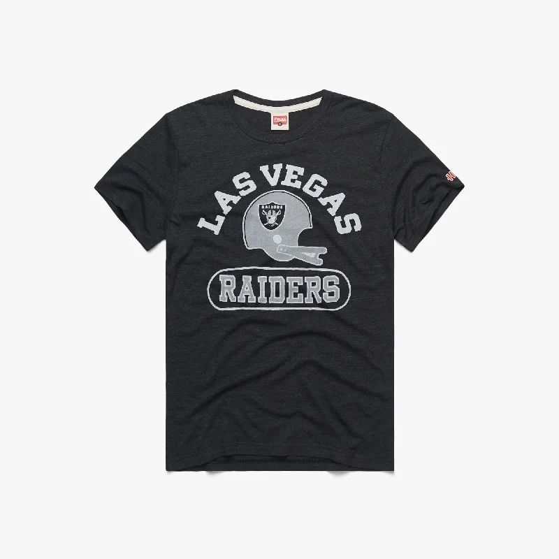 Men's Shirts with Spread CollarsLas Vegas Raiders Throwback Helmet