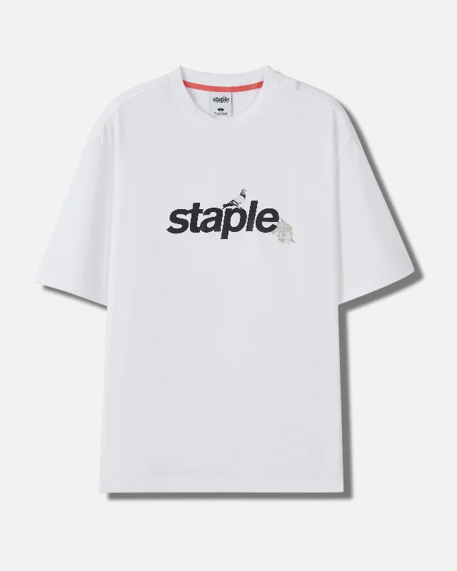 Warm Men's Fleece-Lined TopsLogo Tee