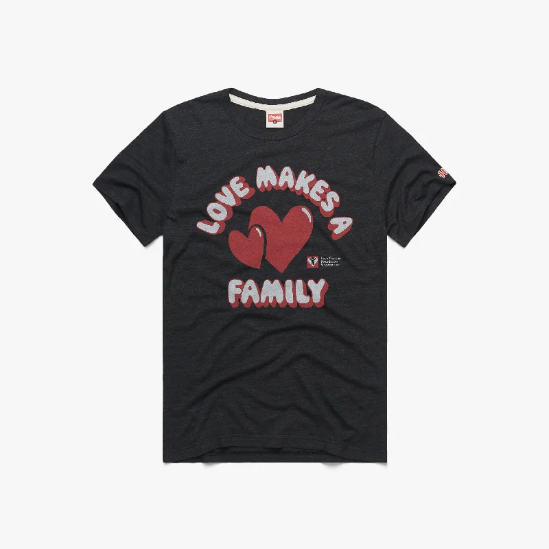 Men's Shirts with Mandarin CollarsLove Makes A Family