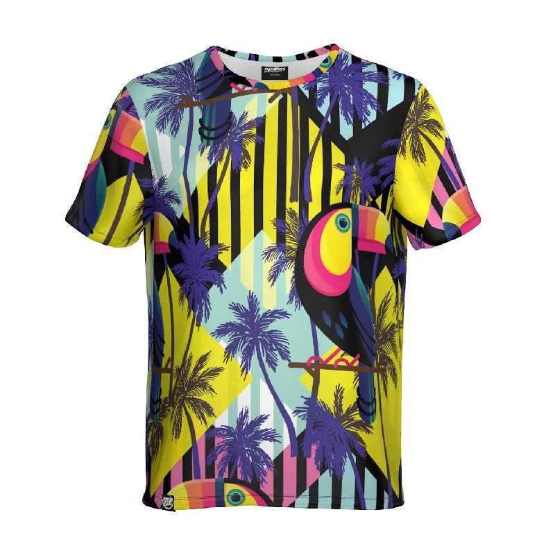 Men's Shirts with Zippered PocketsManu Tucan T-Shirt