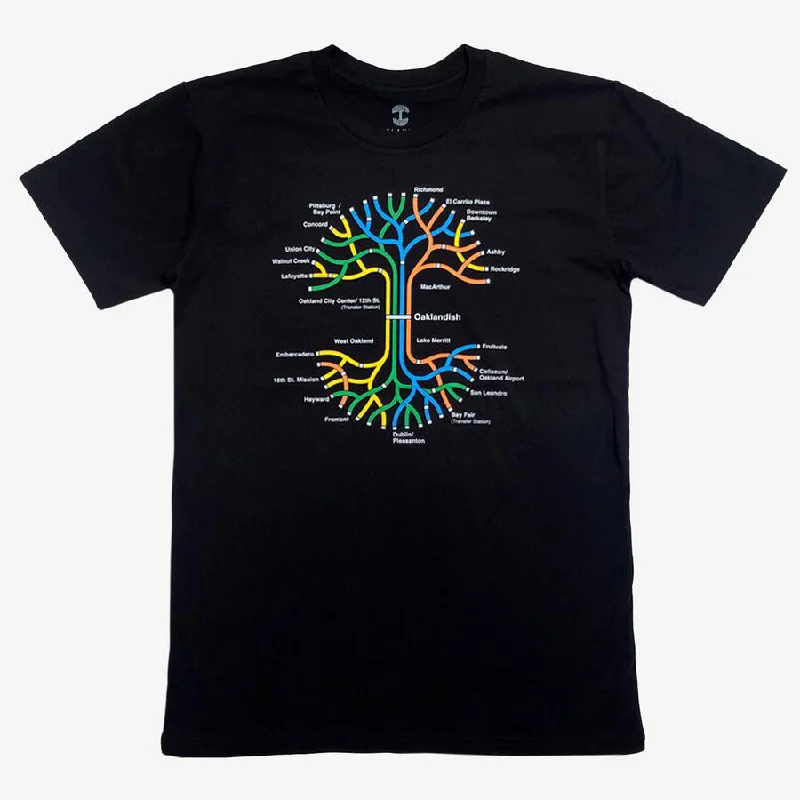 Men's Shirts with Embellished HemlinesBART Tree Tee