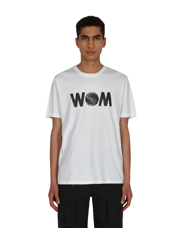 Men's Flowy Shirts for a Relaxed Look7 Moncler FRGMT Hiroshi Fujiwara World of Moncler T-Shirt White