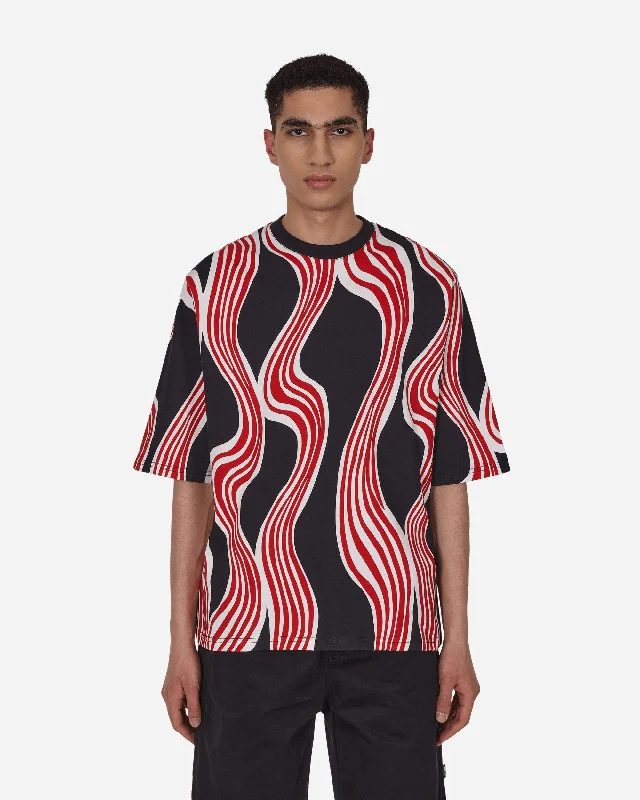 Men's Shirts with Hidden Pockets1 Moncler JW Anderson Printed T-Shirt Black