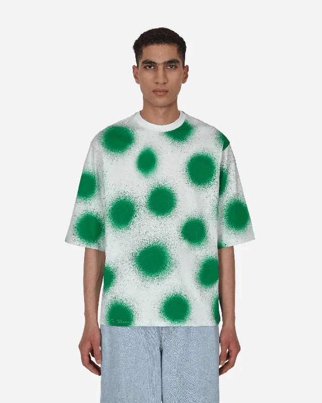 Men's Shirts with Adjustable Hemlines1 Moncler JW Anderson Printed T-Shirt White