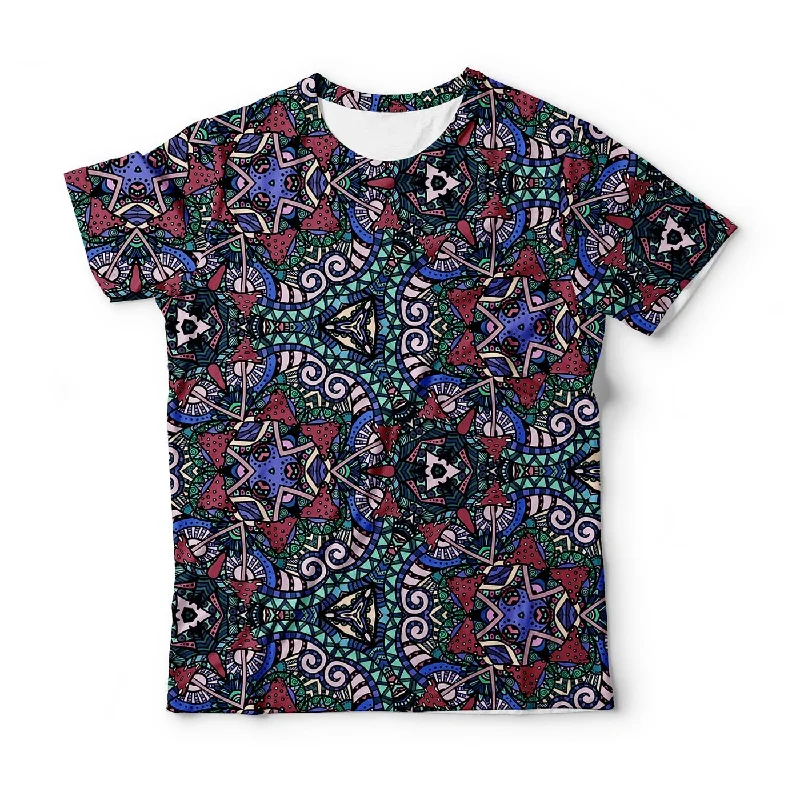 Men's Shirts with Embellished SleevesMushroomscope T-Shirt