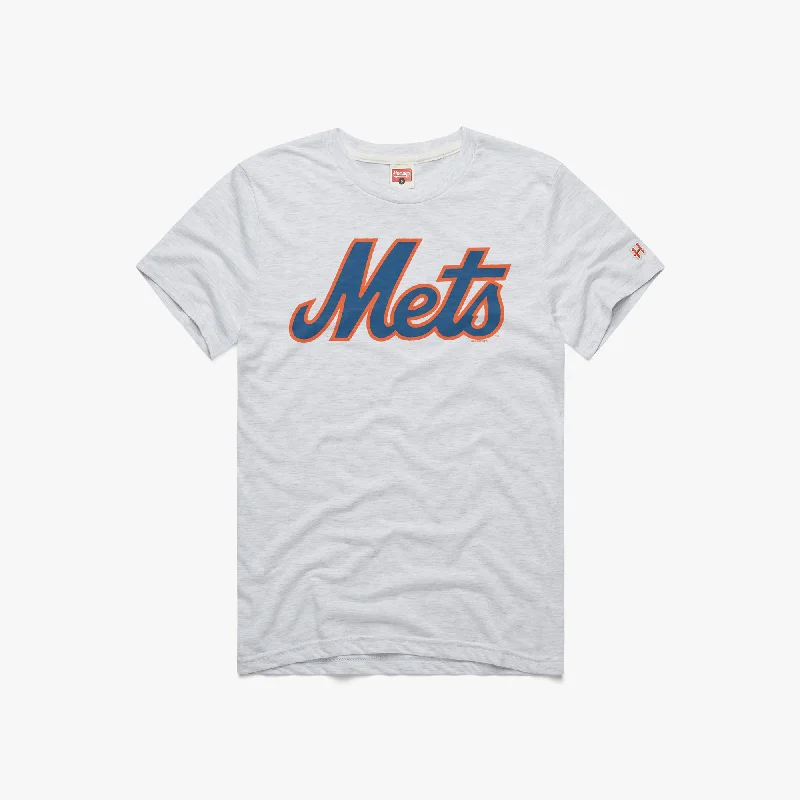 Men's Shirts with Full PlacketsNew York Mets Jersey Logo