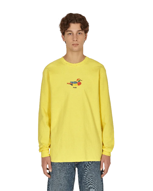 Men's Shirts for HuntingDuck Longsleeve T-Shirt Yellow