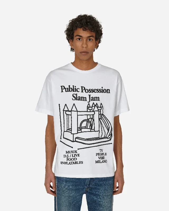 Men's Shirts for HikingSlam Jam My Castle T-Shirt White