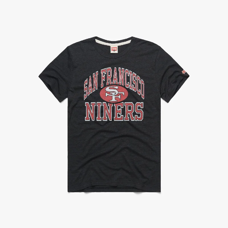 Men's Shirts with Ruffled HemlinesSan Francisco 49ers Arch