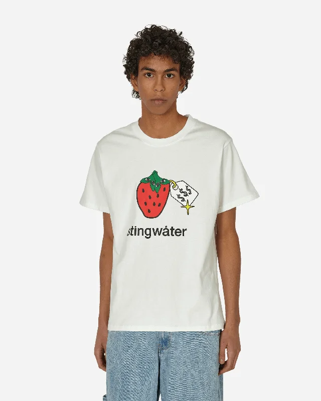 Men's Shirts for BoatingVery Speshal Organic Strawberry T-Shirt White