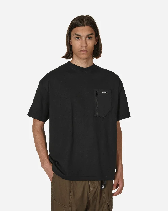 Men's Shirts with Hidden PocketsCamp Pocket T-Shirt Black