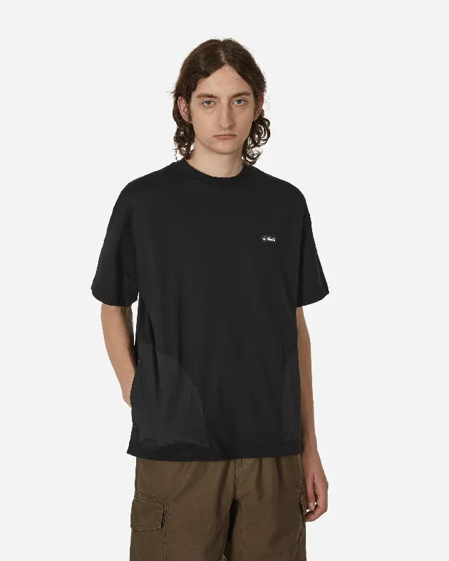 Men's Shirts with Zippered PocketsLow Pocket T-Shirt Black