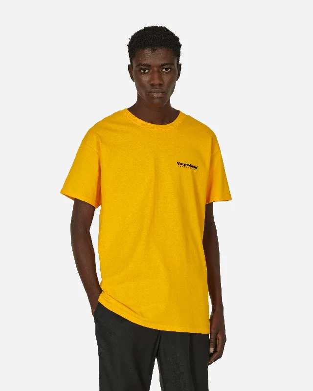 Men's Three-Quarter Sleeved TopsBrunetti T-Shirt Yellow