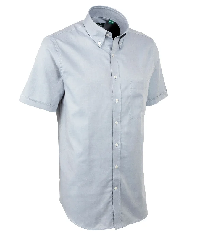 Men's Neutral-Tone Shirts for Versatile StylingSignature Oxford Short Sleeve Sport Shirt