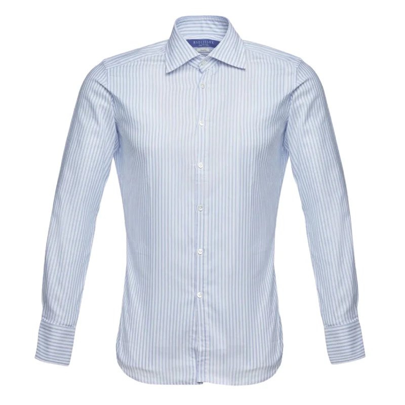 Men's Unique Dress Shirts for a Statement LookBlue Stripe Oxford Shirt