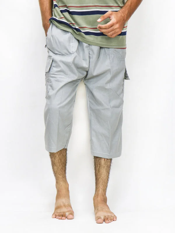 Men's Casual Pants for Everyday WearMS28 Men's Cargo 3-QTR Short