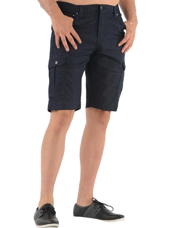 Men's High-Waisted Pants for a Retro StyleLois Tom Cargo Pocket Short - Navy - 1816-7700 - 33