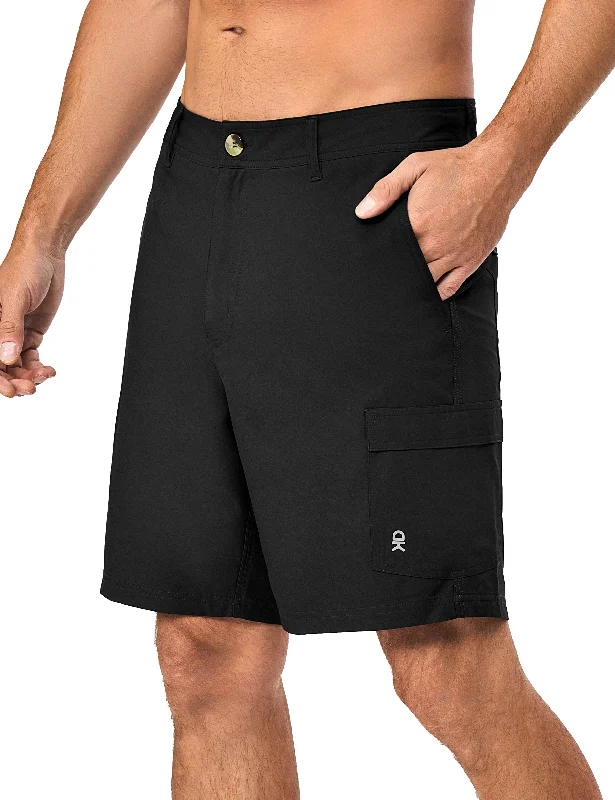 Durable Men's Work PantsMen's Quick Dry Lightweight Bermuda Shorts with Pockets