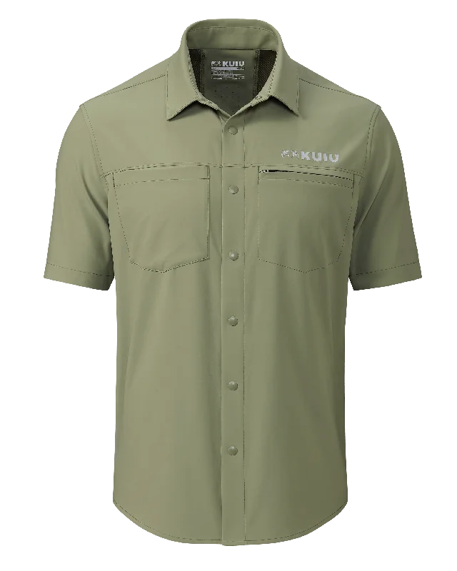 Men's Wrinkle-Free Shirts for Easy CareMesa Vented SS Snap Shirt | Canteen