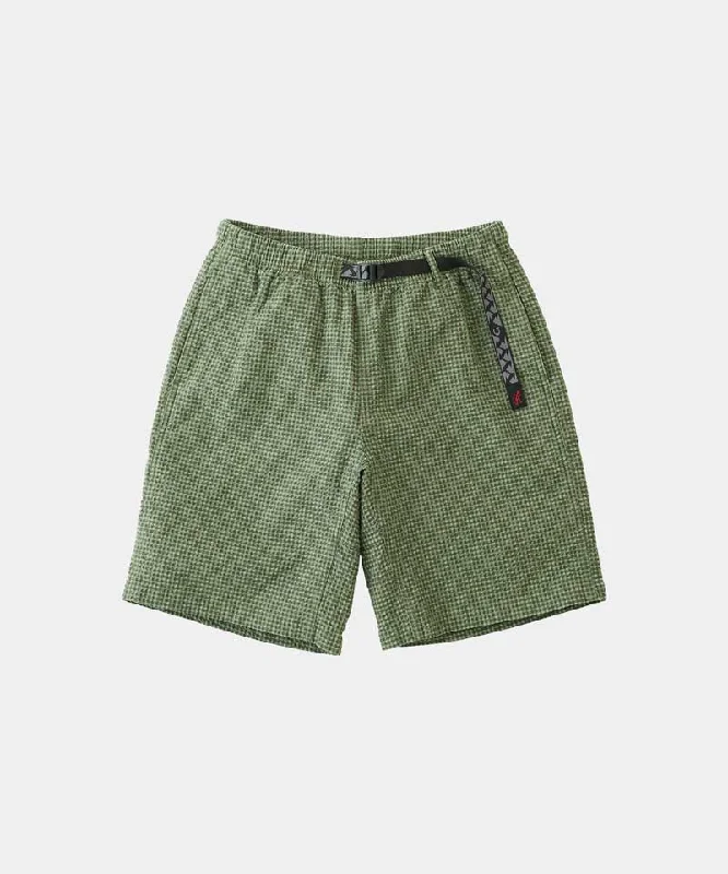 Men's Pants with Slant PocketsO.G. Micro Plaid Seersucker G-Short