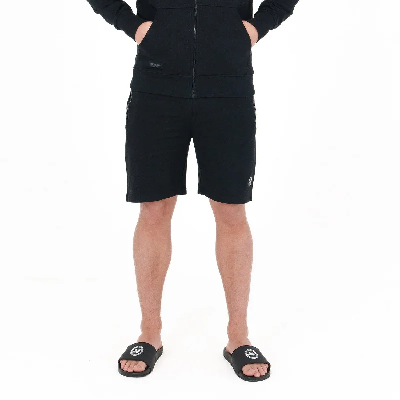 Men's Pants with Button-CuffsOutlaw Shorts Black