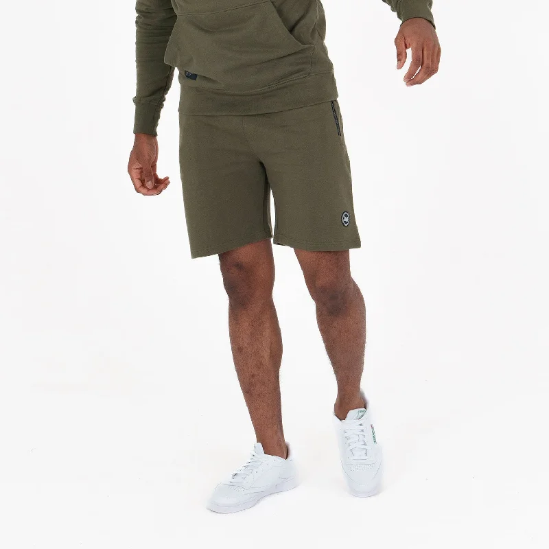 Men's Pants with Adjustable WaistbandsOutlaw Shorts Dark Olive