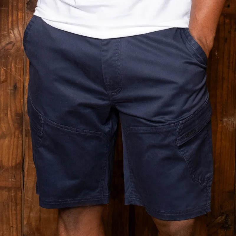 Men's Button-Fly Pants for a Traditional TouchPhinda Short 23-24 Midnight