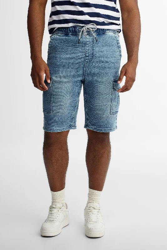 Classic Men's JeansShort cargo en jeans - Homme