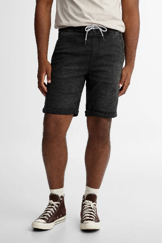 Men's Pants with Flat-Front DesignsShort en jeans - Homme