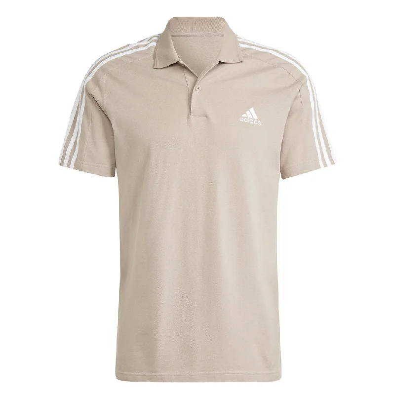 Comfortable Men's Polo Shirtsadidas - Men's Essentials Piqué Embroidered Small Logo 3-Stripes Polo (IC9313)