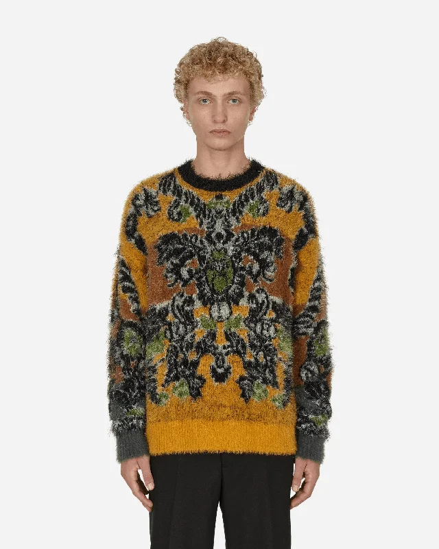 Athletic Men's Performance SweatersFleur Chenille Sweater Multicolor